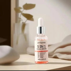 Sérum visage 5 en 1 JAYSUING à l'acide hyaluronique et à la vitamine C