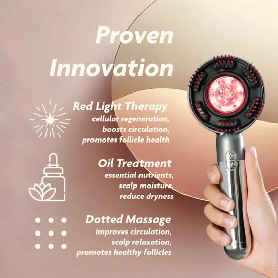 Vellora Light Scalp Massager Brush